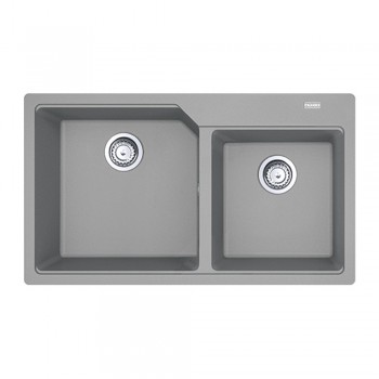 Νεροχύτης Franke Urban UBG 620-86 GSC (86x50) Stone Grey 