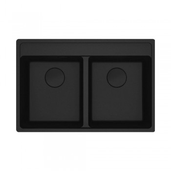 Νεροχύτης Franke Maris Bowl MRG 620-35-35 TL (76x51) Total Black Matt 114.0703.904