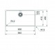 Νεροχύτης FRANKE SQUARE BXX 210-80 84×45 Νεροχύτης FRANKE SQUARE BXX 210-80 84×45