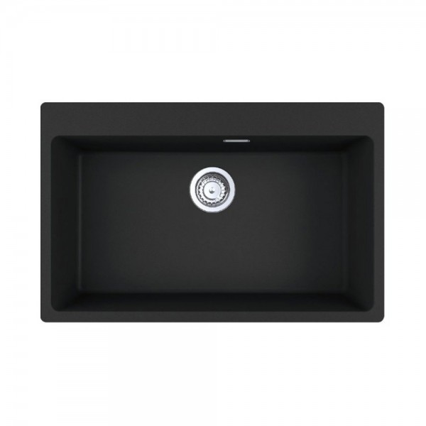 Νεροχύτης Franke Centro 2.0 610/210-73 (78x50) Matt Black 