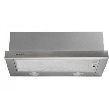 Davoline Omega Plus  Απορροφητήρας Συρόμενος 60cm Inox