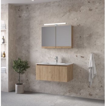 ΕΠΙΠΛΟ ΜΠΑΝΙΟΥ ΠΛΗΡΕΣ ΣΕΤ SEVILLA 80 WALNUT