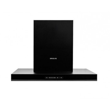 Davoline  TATE Black 60 cm Απορροφητήρας Καμίνι 