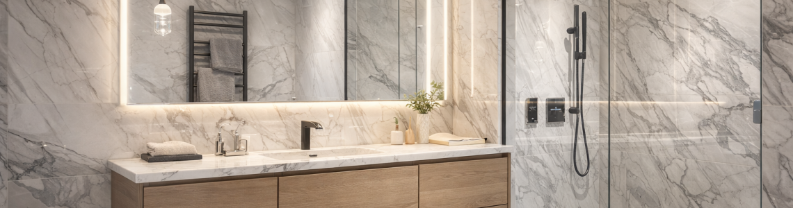 Ανακαίνιση μπάνιου: λειτουργικότητα, αισθητική και έξυπνες λύσεις