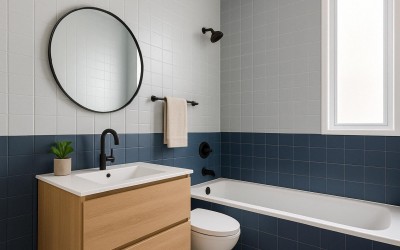 Ανακαίνιση Μπάνιου Βάφοντας τα Πλακάκια: Η Οικονομική Λύση με Εντυπωσιακό Αποτέλεσμα